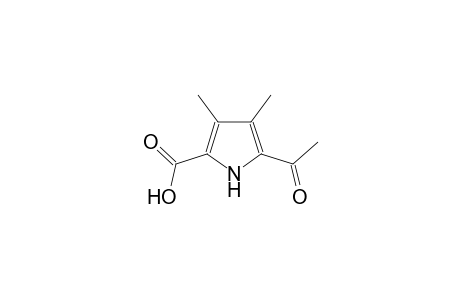 1H-pyrrole-2-carboxylic acid, 5-acetyl-3,4-dimethyl-