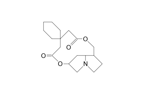 (-)-(1R,6R,8R)-6,9-O,O-(3,3-Pentamethylene-glutaryl)-6-hydroxy-1-hydroxymethyl-pyrrolizidine