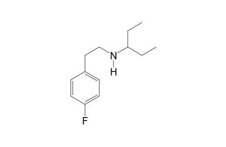 N-(Pentan-3-yl)-4-fluorophenethylamine