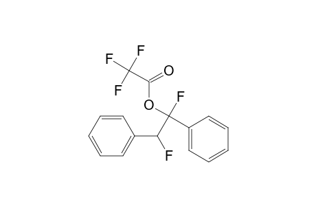 Acetic acid, trifluoro-, 1,2-difluoro-1,2-diphenylethyl ester