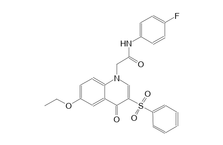 1-quinolineacetamide, 6-ethoxy-N-(4-fluorophenyl)-1,4-dihydro-4-oxo-3-(phenylsulfonyl)-