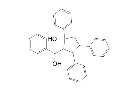 Cyclopentanemethanol, 2-hydroxy-.alpha.,2,4,5-tetraphenyl-