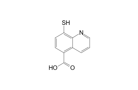 8-Mercapto-5-quinolinecarboxylic acid