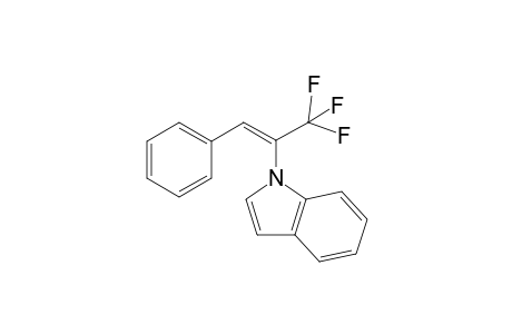 (Z)-1-(3,3,3-Trifluoro-1-phenylprop-1-en-2-yl)-1H-indole