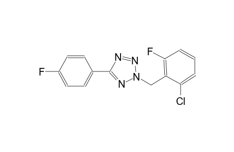 2-(2-chloro-6-fluorobenzyl)-5-(4-fluorophenyl)-2H-tetraazole