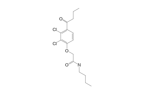 N-BUTYL-2-(4-BUTYRYL-2,3-DICHLORO-PHENOXY)-ACETAMIDE