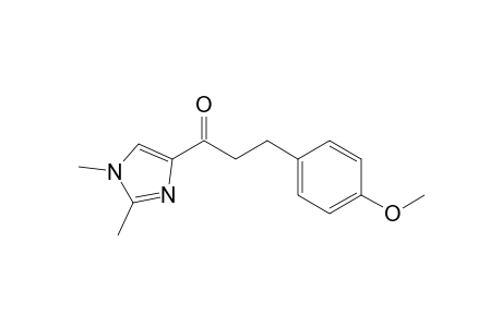 1-(1,2-dimethyl-4-imidazolyl)-3-(4-methoxyphenyl)-1-propanone