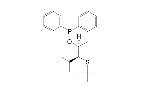 [(2S,3R)-3-(TERT.-BUTYLTHIO)-4-METHYLPENT-2-OXY]-DIPHENYLPHOSPHINE