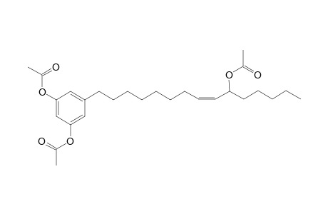 (8'Z,10'R)-1,3-DI-O-ACETYL-5-(10-ACETOXY-8-PENTADECENYL)-RESORCINOL