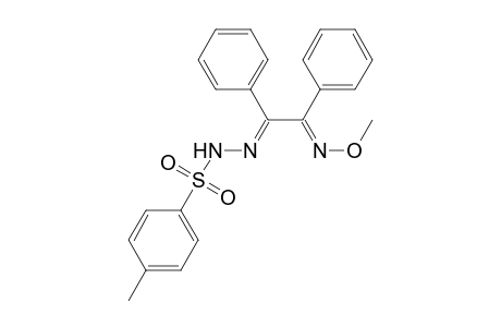 Benzenesulfonic acid, 4-methyl-, [2-(methoxyimino)-1,2-diphenylethylidene]hydrazide