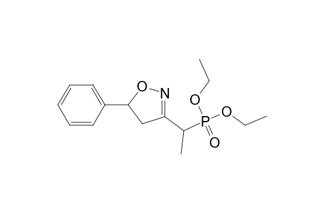 3-(1-Diethoxyphosphorylethyl)-5-phenyl-2-isoxazoline