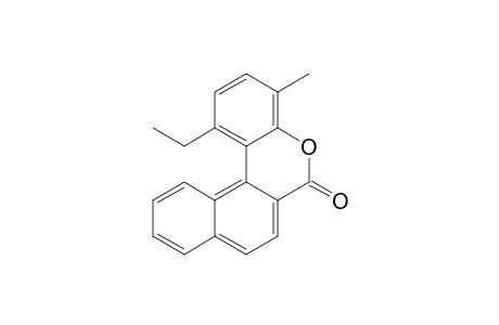 1-Ethyl-4-methyl-6-naphtho[2,1-c][1]benzopyranone