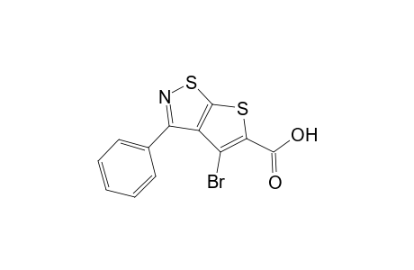 Thieno[3,2-d]isothiazole-5-carboxylic acid, 4-bromo-3-phenyl-