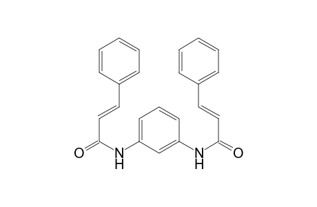 (E)-3-phenyl-N-[3-[[(E)-3-phenylacryloyl]amino]phenyl]acrylamide
