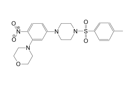 morpholine, 4-[5-[4-[(4-methylphenyl)sulfonyl]-1-piperazinyl]-2-nitrophenyl]-