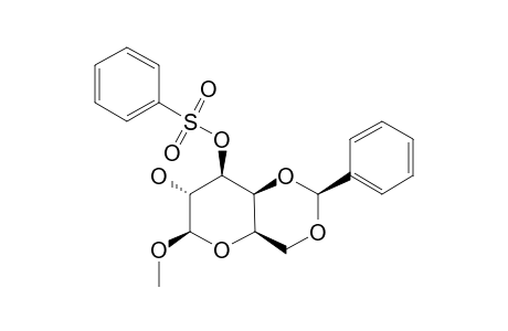 METHYL-3-O-BENZENESULFONYL-4,6-O-BENZYLIDENE-BETA-D-GALACTOSIDE