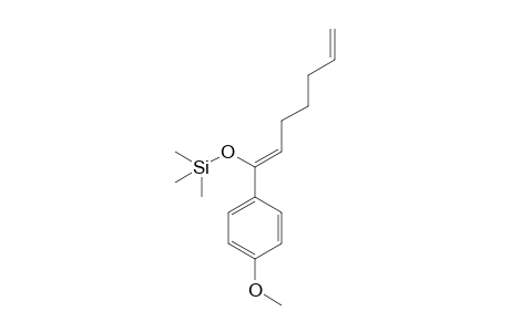 [(1Z)-1-(4-methoxyphenyl)hepta-1,6-dienoxy]-trimethyl-silane