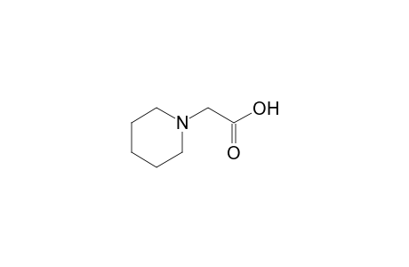 1-Pyridineacetic acid, hexahydro-