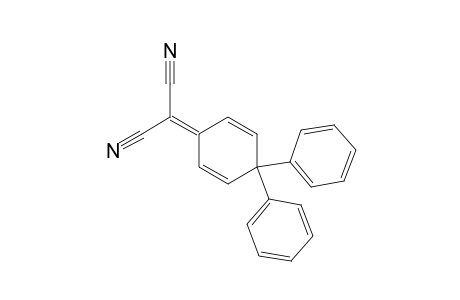 Propanedinitrile, (4,4-diphenyl-2,5-cyclohexadien-1-ylidene)-