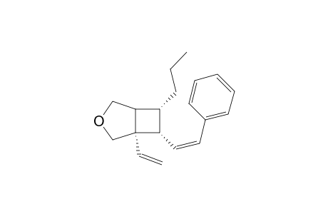 (+-)-1.alpha.-Ethenyl-7.alpha.-[(Z)-2'-phenyleth-1'-enyl]-6.alpha.-propyl-3-oxabicyclo[3.2.0]heptane