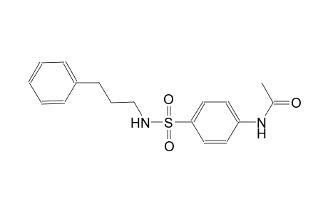 N-(4-{[(3-phenylpropyl)amino]sulfonyl}phenyl)acetamide