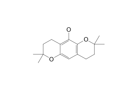 2,2,7,7-tetramethyl-3,4,8,9-tetrahydropyrano[6,5-g]chromen-10-ol