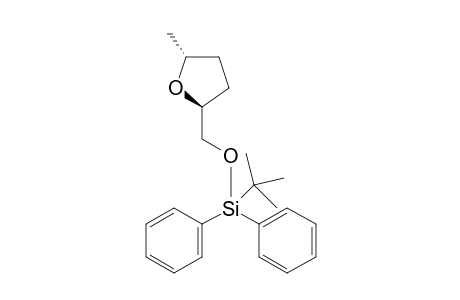 (2R,5S)-2-Methyl-5-(tert-butyldiphenylsiloxymethyl)tetrahydrofuran