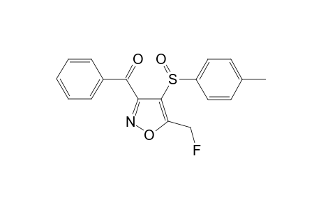 [5-(fluoromethyl)-4-(p-tolylsulfinyl)isoxazol-3-yl]-phenyl-methanone
