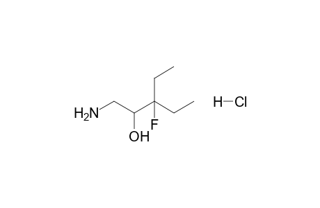 3-Fluoro-3-ethyl-2-hydroxypentylamine - Hydrochloride