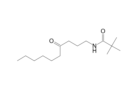 N-(4-oxodecyl)-2,2-dimethylpropanamide