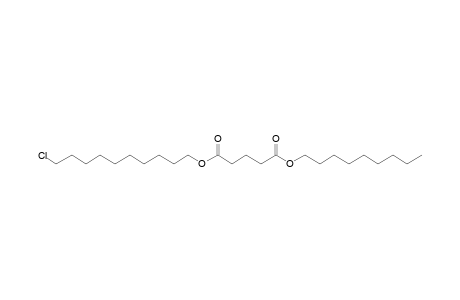 Glutaric acid, 10-chlorodecyl nonyl ester