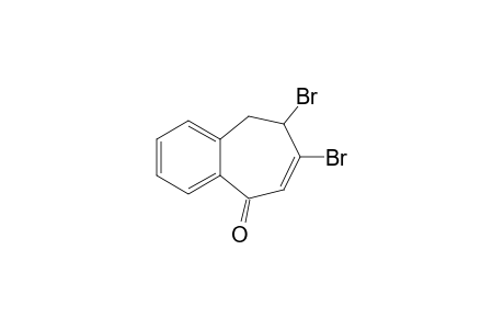 6,7-bis(bromanyl)-5,6-dihydrobenzo[7]annulen-9-one