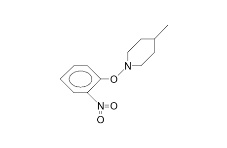 4-Methyl-1-(2-nitrophenoxy)-piperidine