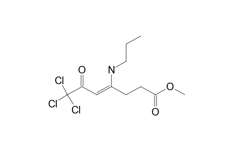 METHYL-7,7,7-TRICHLORO-4-PROPYLAMINO-6-OXO-4-HEPTENOATE