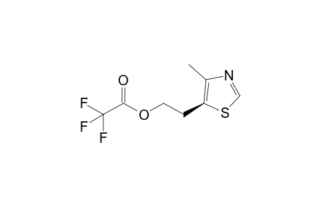 4-Methyl-5.beta.-hydroxyethylthiazole trifluoroacetate
