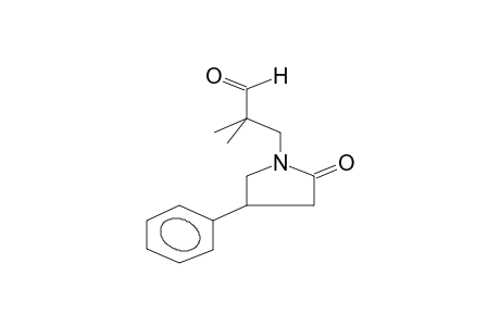 1-(2,2-DIMETHYL-3-OXOPROPYL)-4-PHENYL-2-PYRROLIDONE