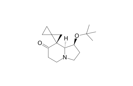 (cis / trans)-1"-(t-Butoxy)dispiro[cyclopropane-1,1'-cyclopropane-2',8"-perhydroindolizin]-7"-one