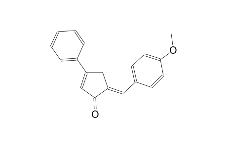 2-cyclopenten-1-one, 5-[(4-methoxyphenyl)methylene]-3-phenyl-, (5E)-