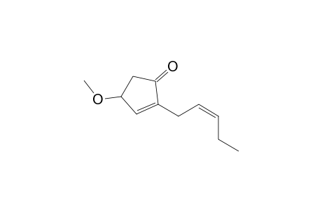 2-Cyclopenten-1-one, 4-methoxy-2-(2-pentenyl)-, (Z)-