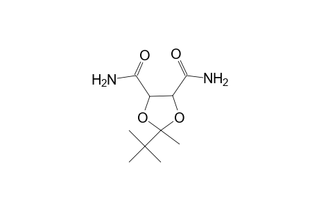 2-tert-Butyl-2-methyl-1,3-dioxolane-4,5-dicarboxamide