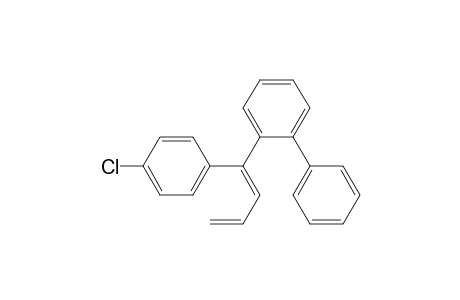 1-Chloranyl-4-[(1E)-1-(2-phenylphenyl)buta-1,3-dienyl]benzene