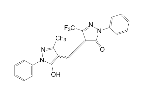 4-{[5-hydroxy-1-phenyl-3-(trifluoromethyl)pyrazol-4-yl]methylene}-1-phenyl-3-(trifluoromethyl)-2-pyrazolin-5-one