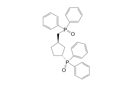 trans-1-(Diphenylphosphinoyl)-3-[diphenylphosphinoyl)methyl]cyclopentane