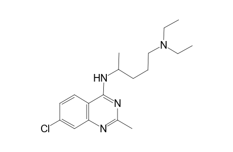 Quinazoline, 7-chloro-4-(4-diethylamino-1-methylbutylamino)-2-methyl-