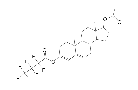 Androsta-3,5-diene-3,17-diol, 17-acetate 3-(heptafluorobutanoate), (17.beta.)-