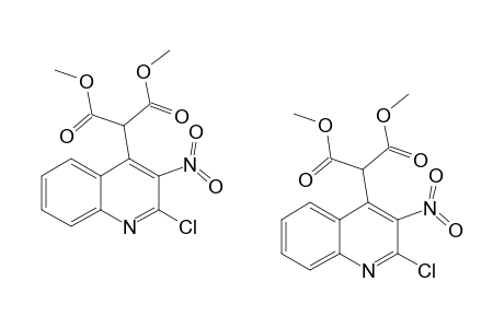 DIMETHYL-2-(2-CHLORO-3-NITROQUINOLIN-4-YL)-MALONATE