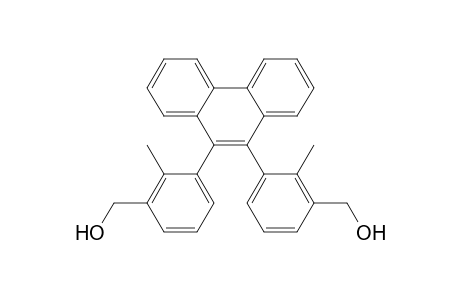 Benzenemethanol, 3,3'-(9,10-phenanthrenediyl)bis[2-methyl-, stereoisomer