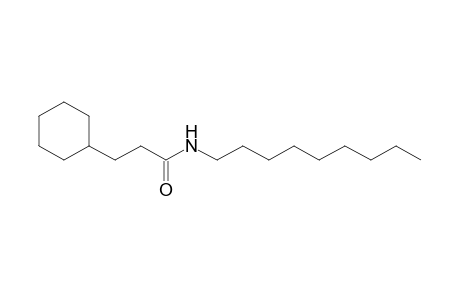 cyclohexanepropanamide, N-nonyl-