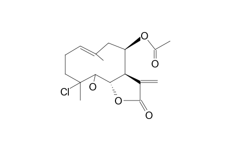 GERMACRA-1(10),11(13)-DIEN-12,6-A-OLIDE,8-B-ACETOXY-4-CHLORO-5-B-HYDROXY