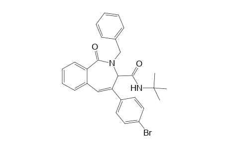 2-Benzyl-4-(4-bromophenyl)-N-(tert-butyl)-2,3-dihydro-1H-2- benzazepin-1-one-3-carboxamide
